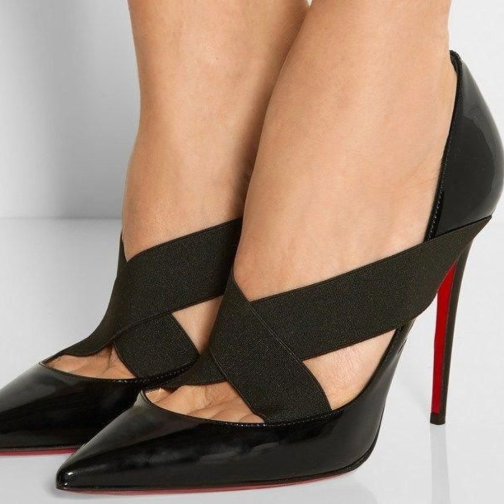 [SOLD] Christian Louboutin  Patent Sharpstagram - Picture 4 of 6